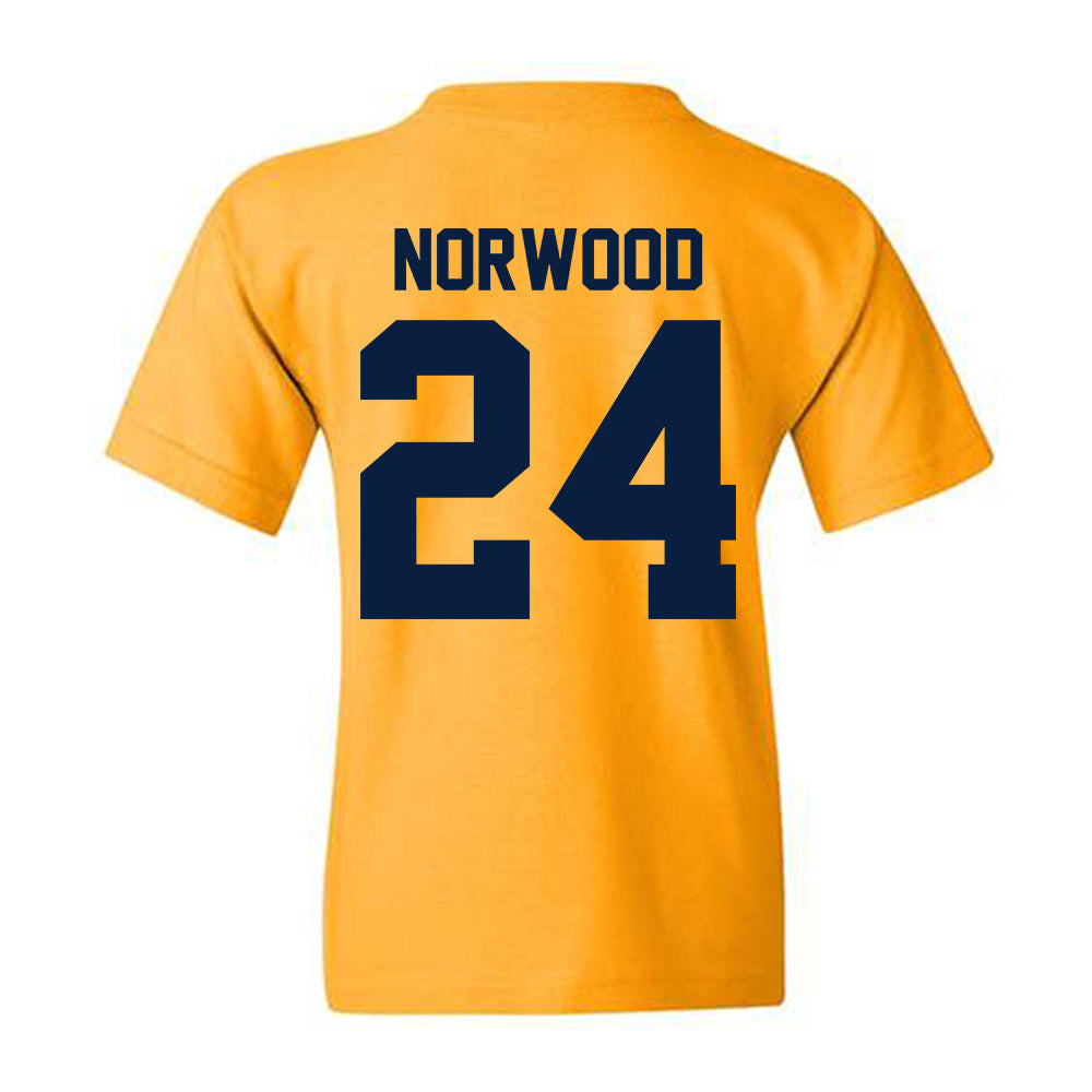 Northern Arizona - NCAA Football : Nehemiah Norwood - Classic Shersey Youth T-Shirt-1