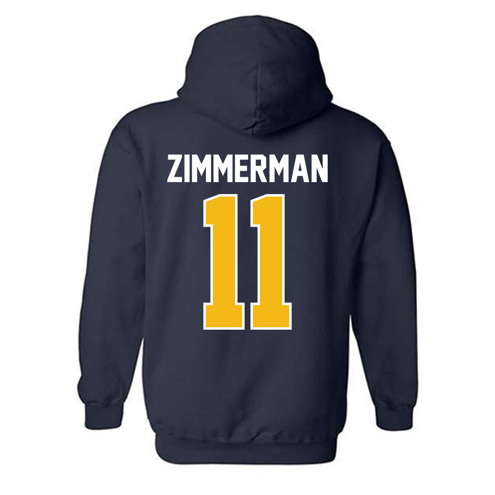 Northern Arizona - NCAA Football : Deuce Zimmerman - Classic Shersey Hooded Sweatshirt-1