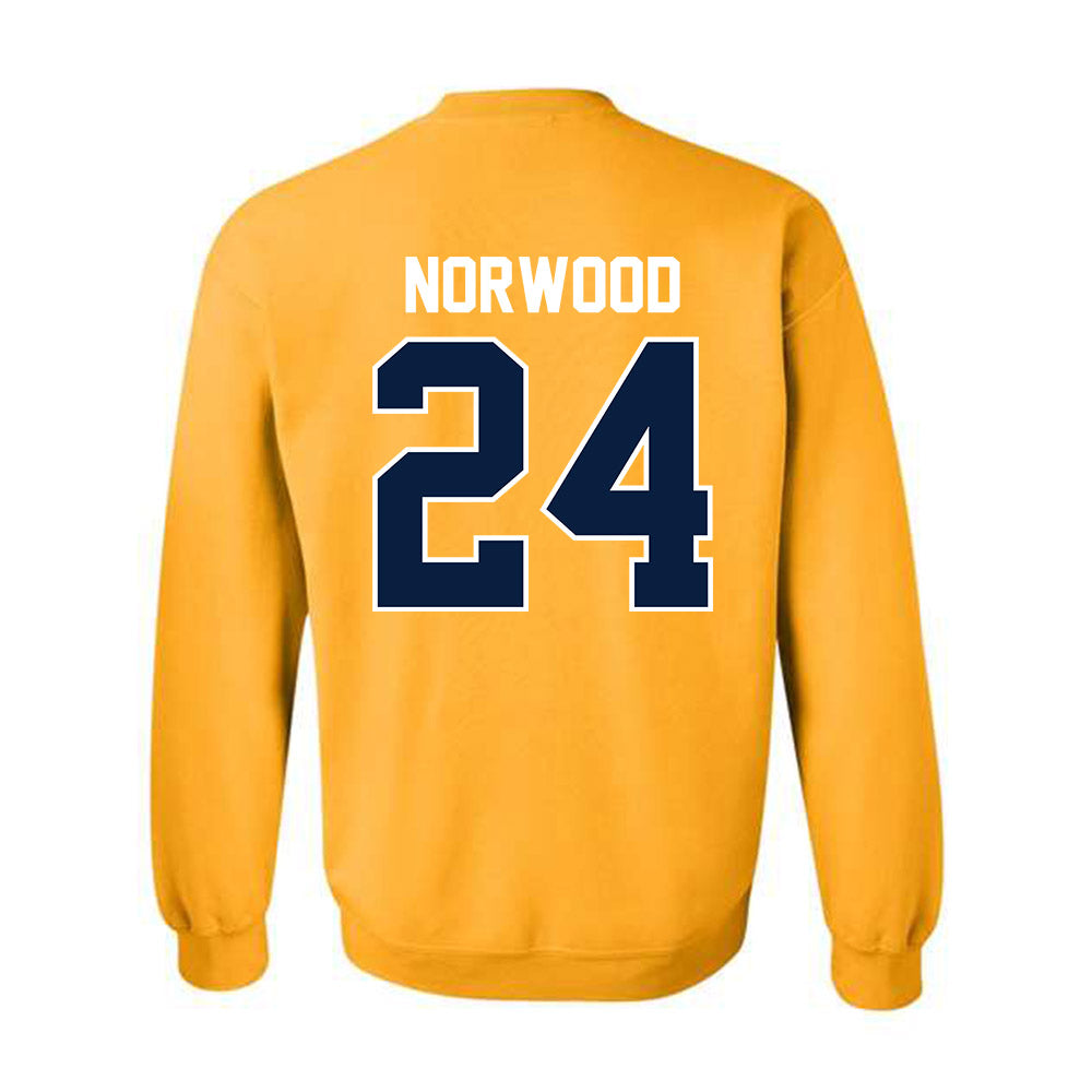 Northern Arizona - NCAA Football : Nehemiah Norwood - Classic Shersey Crewneck Sweatshirt-1