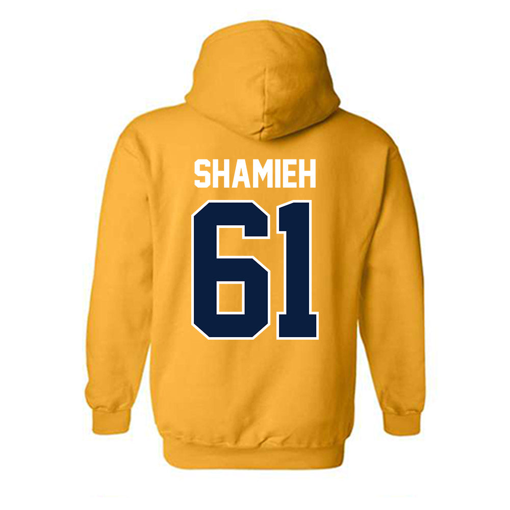 Northern Arizona - NCAA Football : Elias Shamieh - Classic Shersey Hooded Sweatshirt-1