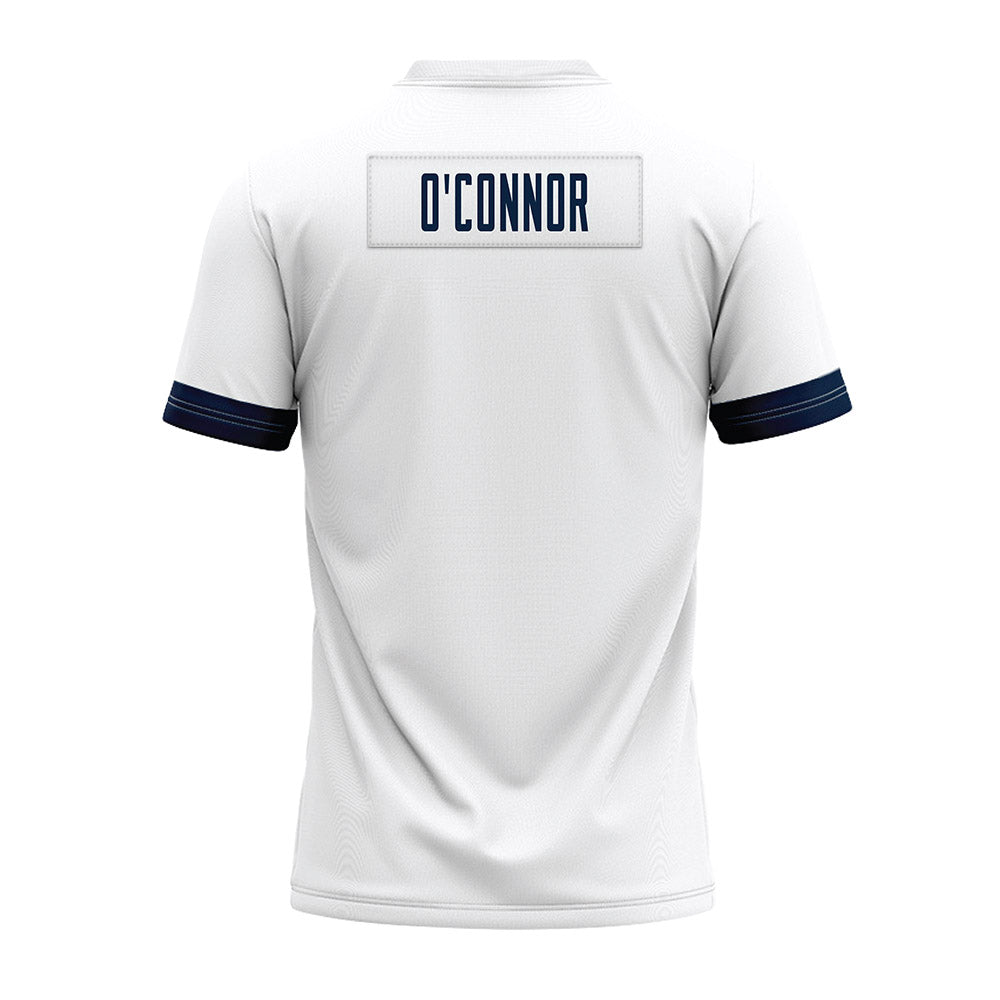 UConn - NCAA Football : Jack O'Connor - White Premium Football Jersey-1