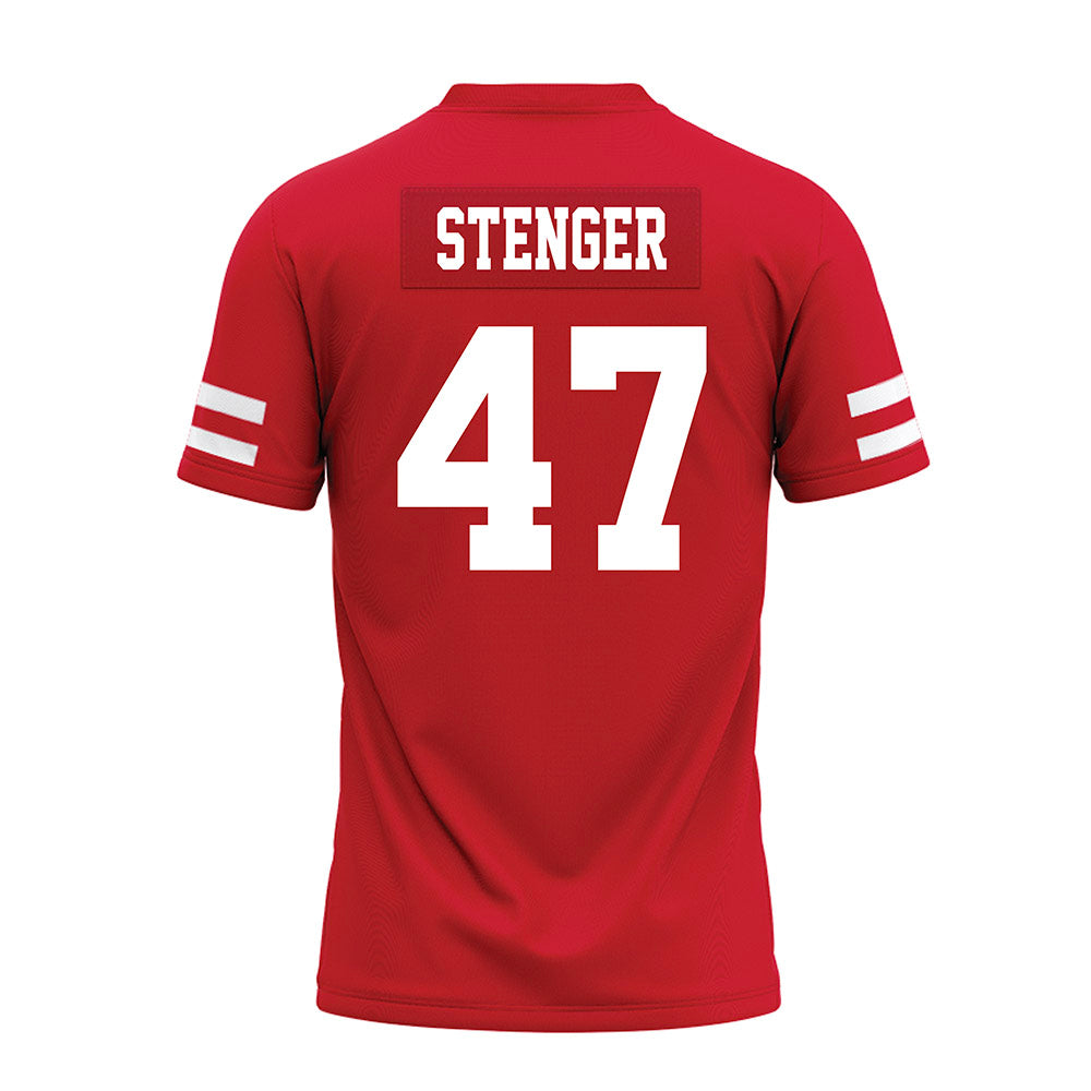 Nebraska - NCAA Football : Gage Stenger - Premium Football Jersey-1