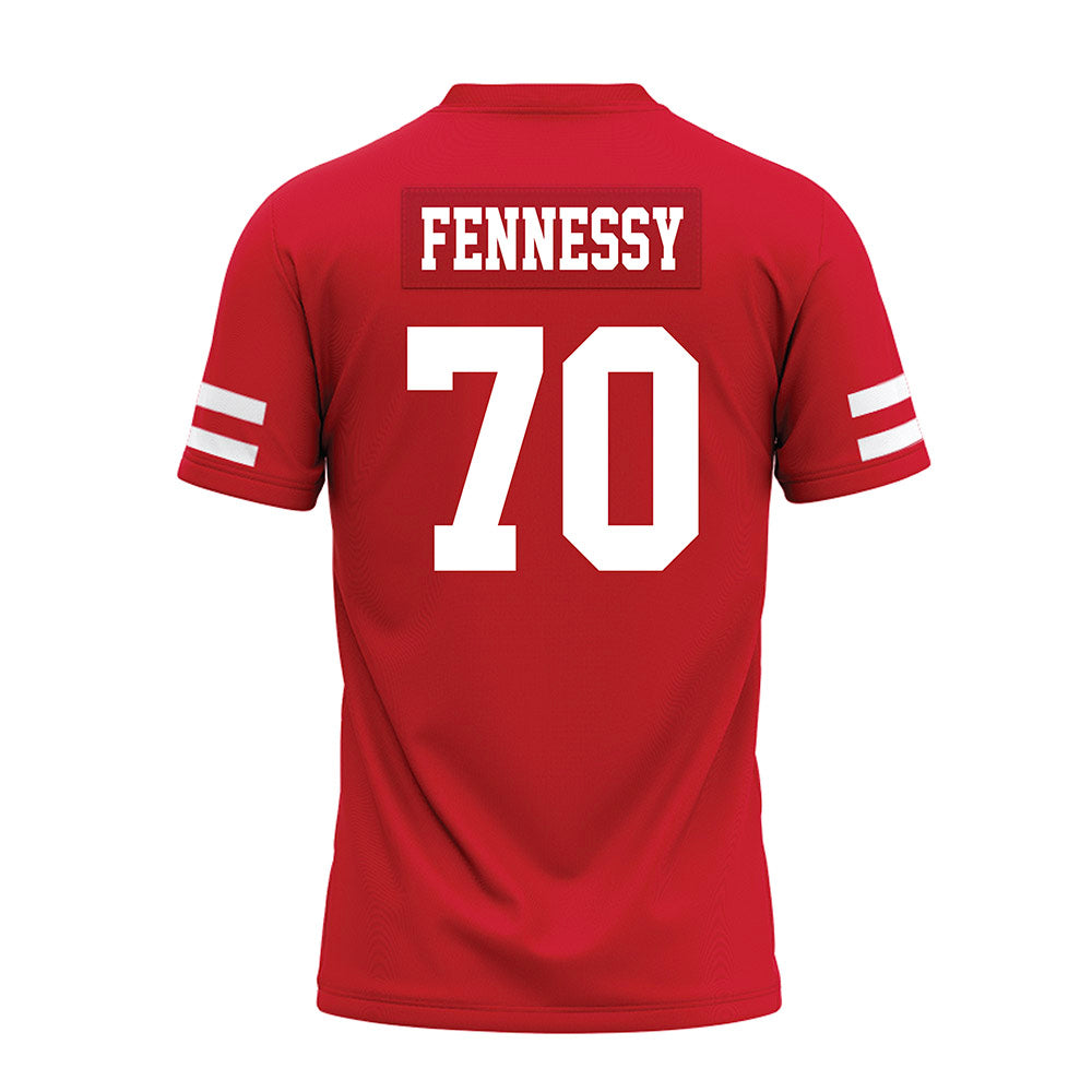 Nebraska - NCAA Football : Nolan Fennessy - Premium Football Jersey