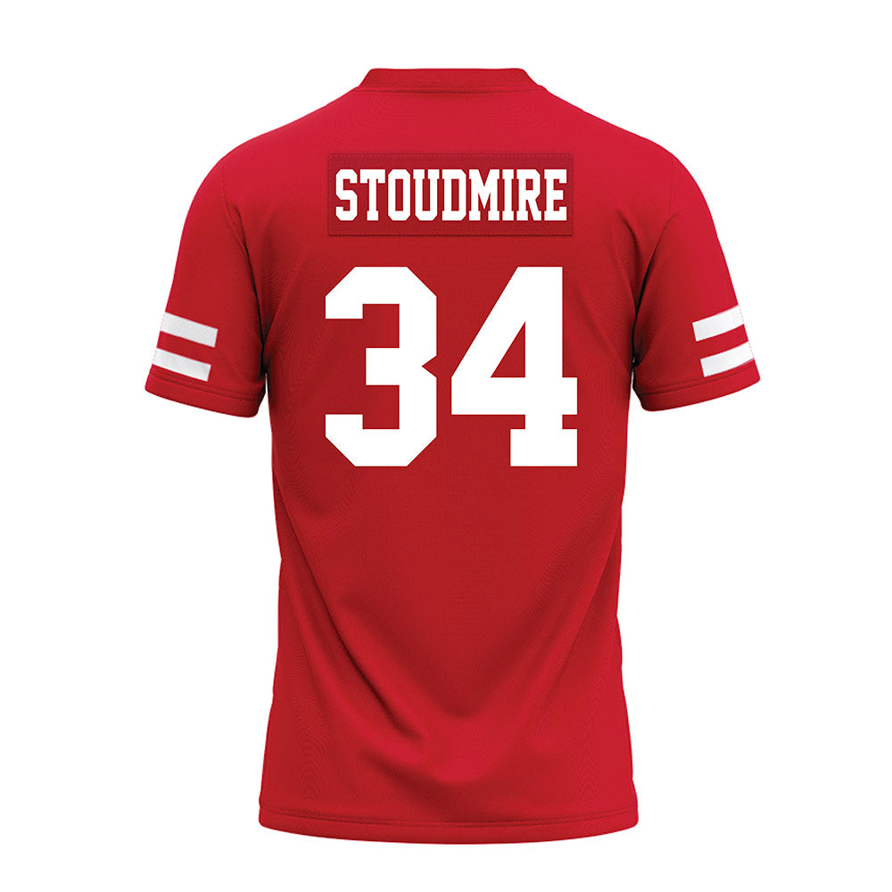 Nebraska - NCAA Football : Owen Stoudmire - Premium Football Jersey-1