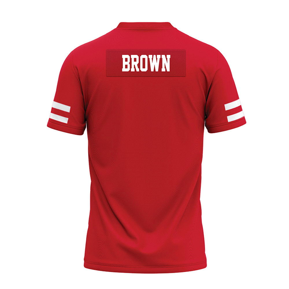 Nebraska - NCAA Football : Jamari Brown - Premium Football Jersey-1