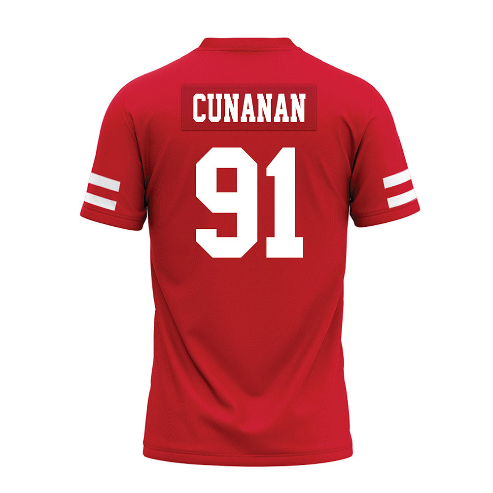 Nebraska - NCAA Football : Kyle Cunanan - Premium Football Jersey-1