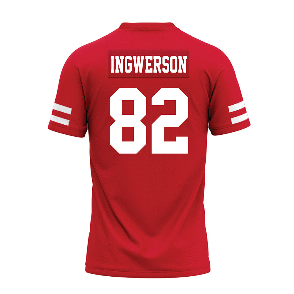 Nebraska - NCAA Football : Eric Ingwerson - Premium Football Jersey-1