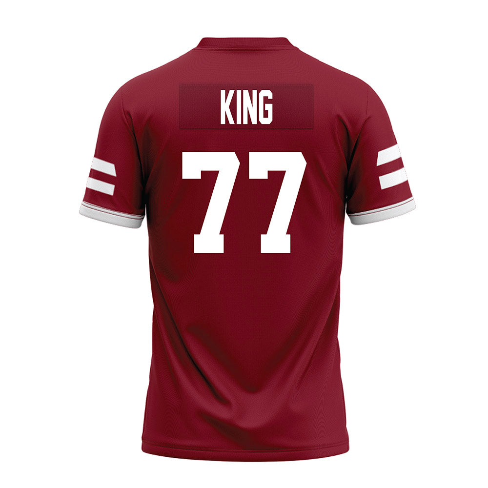 UMass - NCAA Football : Jaxon King - Premium Football Jersey