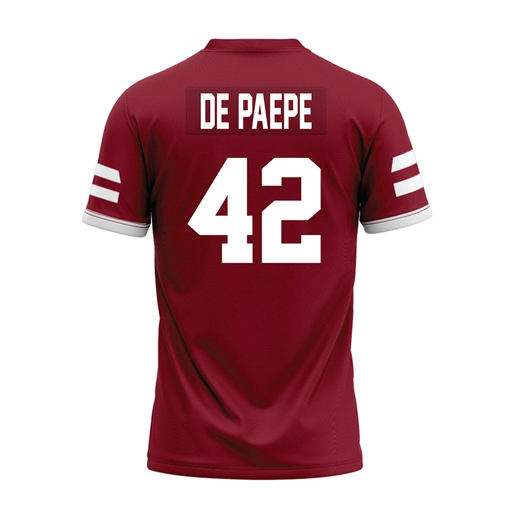 UMass - NCAA Football : Andrew De Paepe - Premium Football Jersey-1