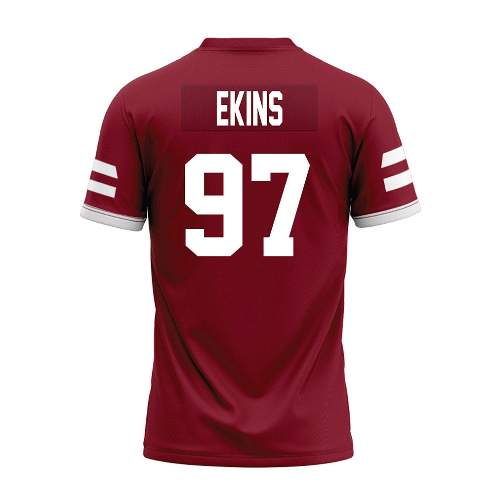 UMass - NCAA Football : Robert Ekins - Premium Football Jersey-1