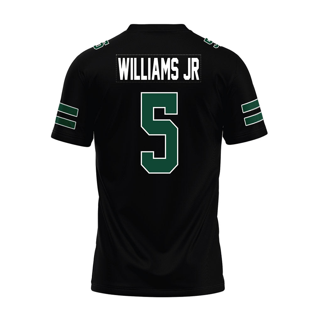 Ohio - NCAA Football : Adonis Williams Jr - Black Premium Football Jersey-1