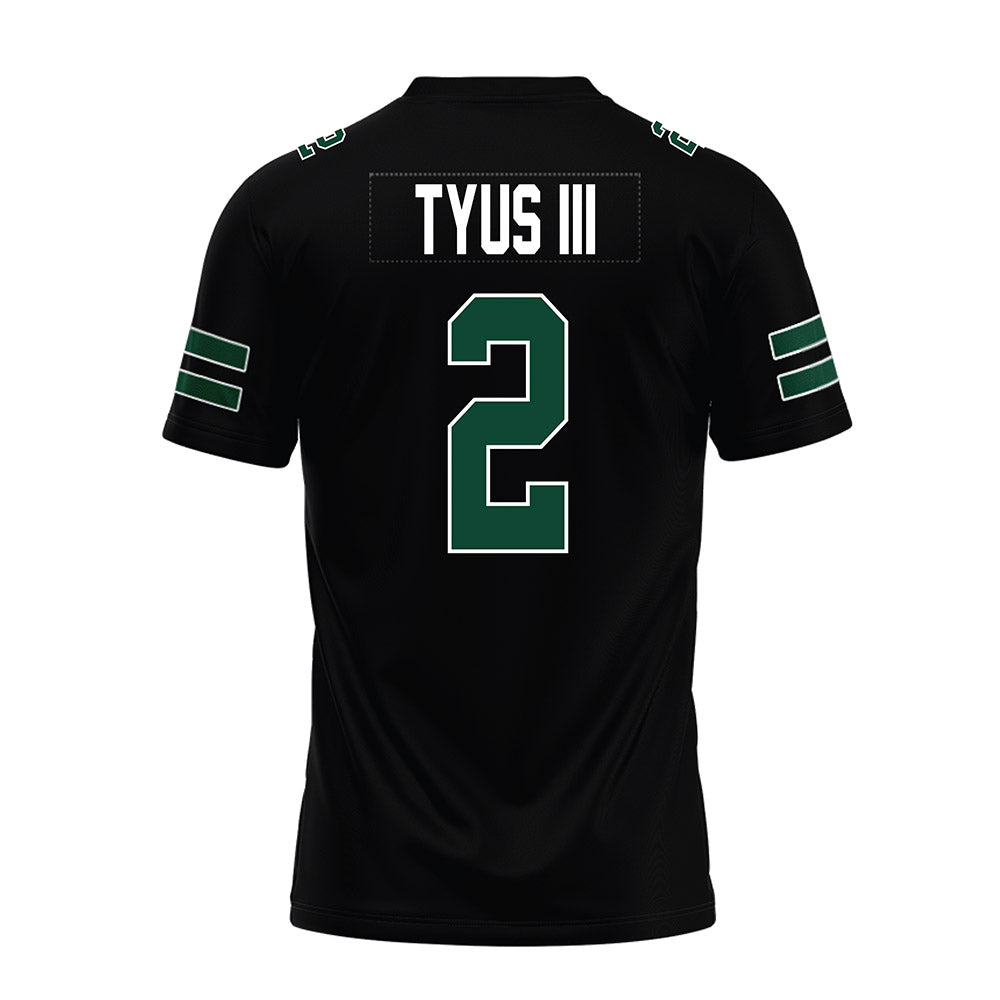 Ohio - NCAA Football : Anthony Tyus III - Black Premium Football Jersey-1