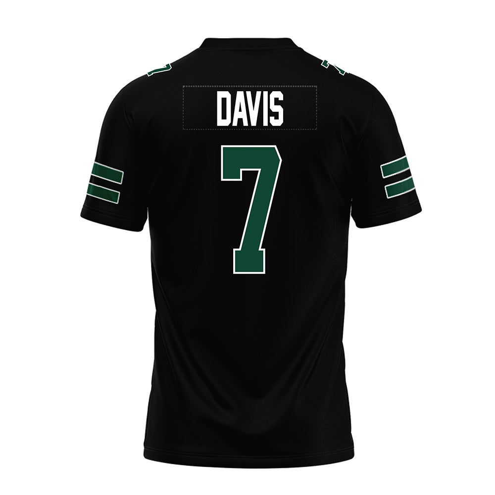 Ohio - NCAA Football : Levi Davis - Black Premium Football Jersey-1