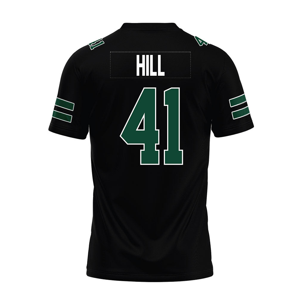 Ohio - NCAA Football : Creed Hill - Black Premium Football Jersey-1
