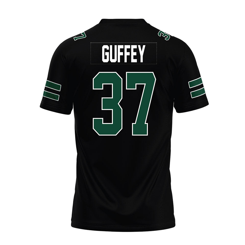 Ohio - NCAA Football : Blake Guffey - Black Premium Football Jersey-1