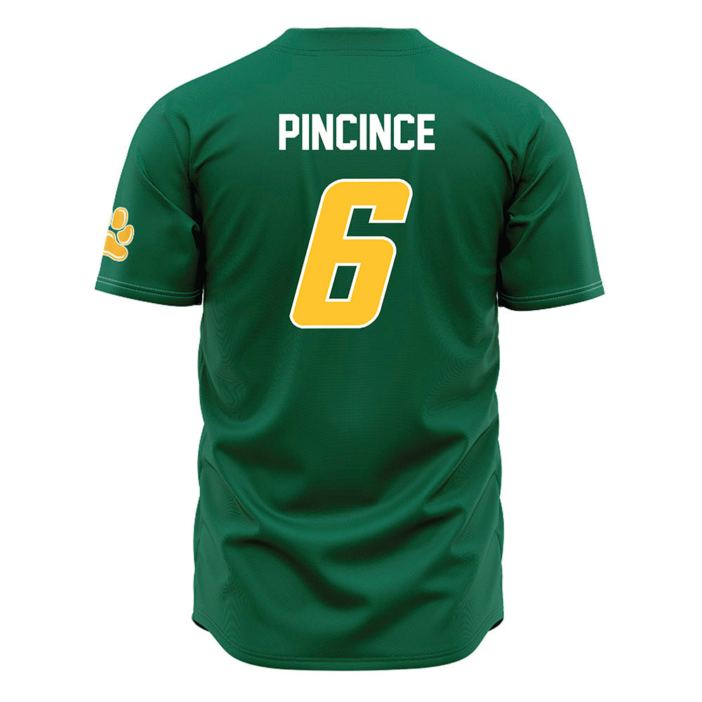 Siena - NCAA Baseball : Owen Pincince - Green Jersey-1