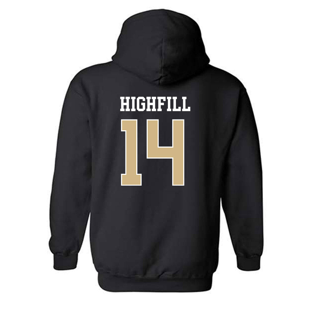 Purdue - NCAA Baseball : Ross Highfill - Classic Shersey Hooded Sweatshirt-1