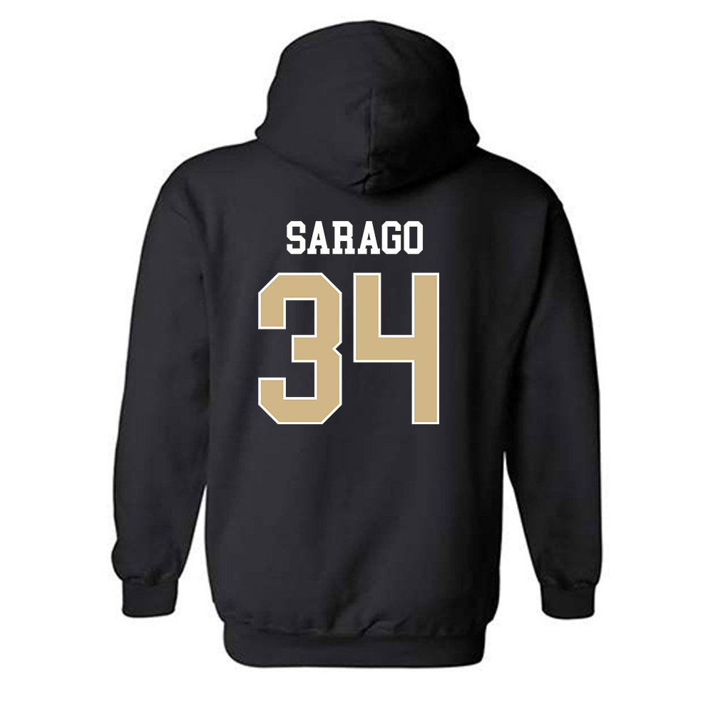 Purdue - NCAA Softball : Kate Sarago - Classic Shersey Hooded Sweatshirt-1