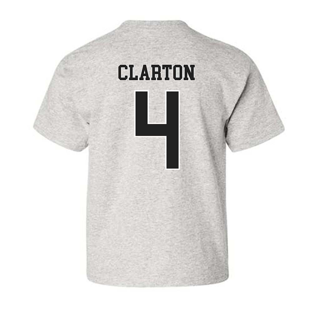 Troy - NCAA Men's Basketball : Emmanuel Clarton - Classic Shersey Youth T-Shirt-1
