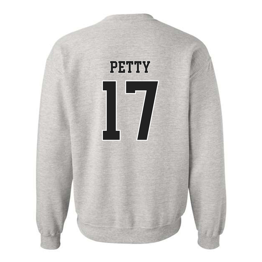 Troy - NCAA Football : Jace Petty - Classic Shersey Crewneck Sweatshirt-1