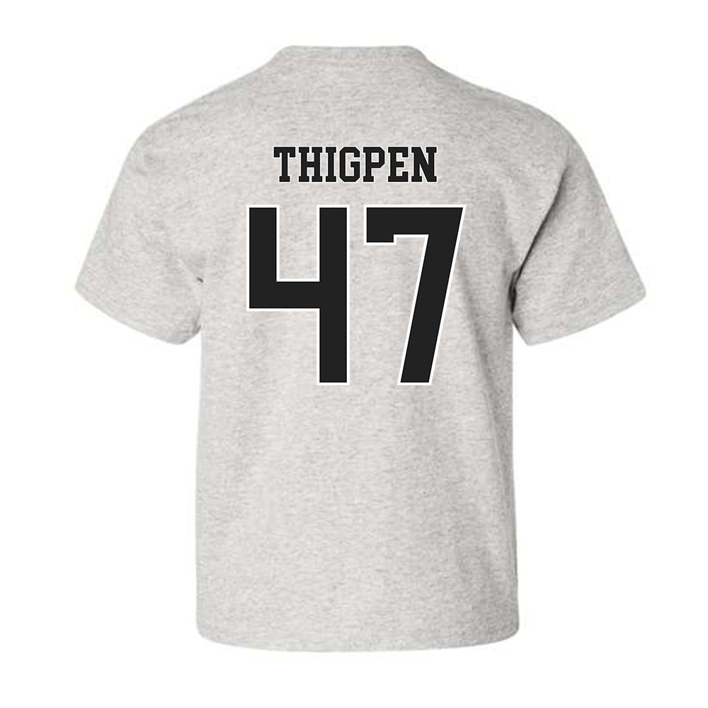 Troy - NCAA Baseball : Noah Thigpen - Classic Shersey Youth T-Shirt