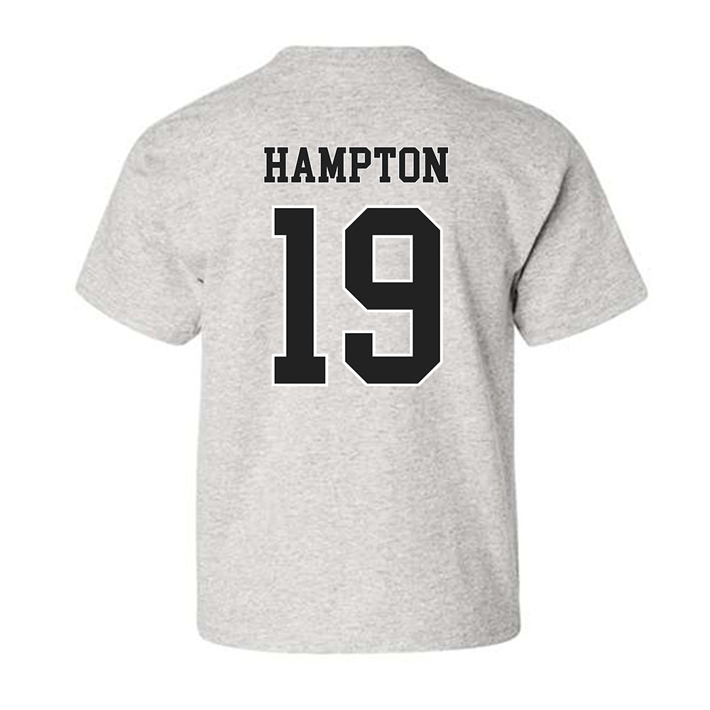 Troy - NCAA Football : Nick Hampton - Classic Shersey Youth T-Shirt-1
