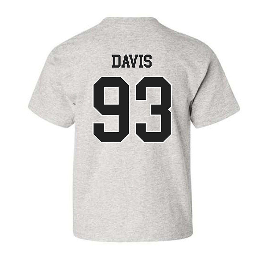 Troy - NCAA Football : RaKeem Davis - Classic Shersey Youth T-Shirt-1