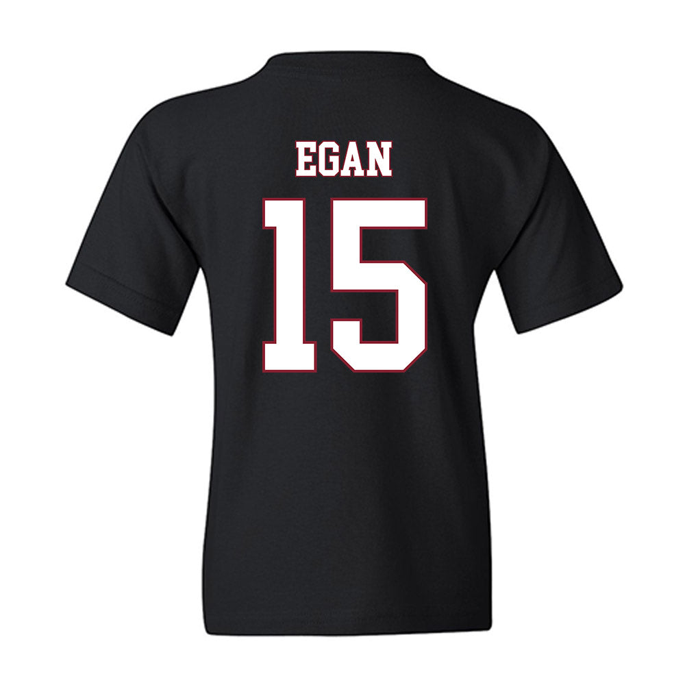 Troy - NCAA Baseball : Tommy Egan - Classic Shersey Youth T-Shirt-1