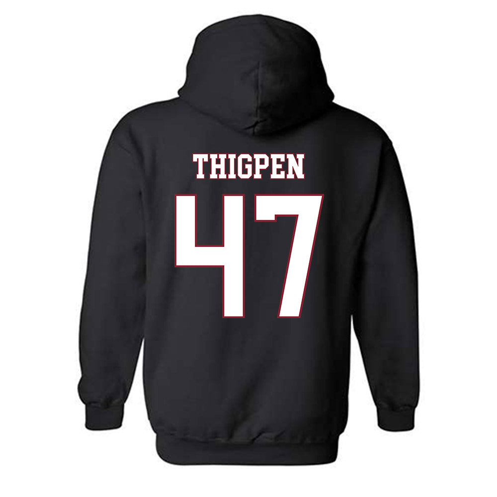 Troy - NCAA Baseball : Noah Thigpen - Classic Shersey Hooded Sweatshirt