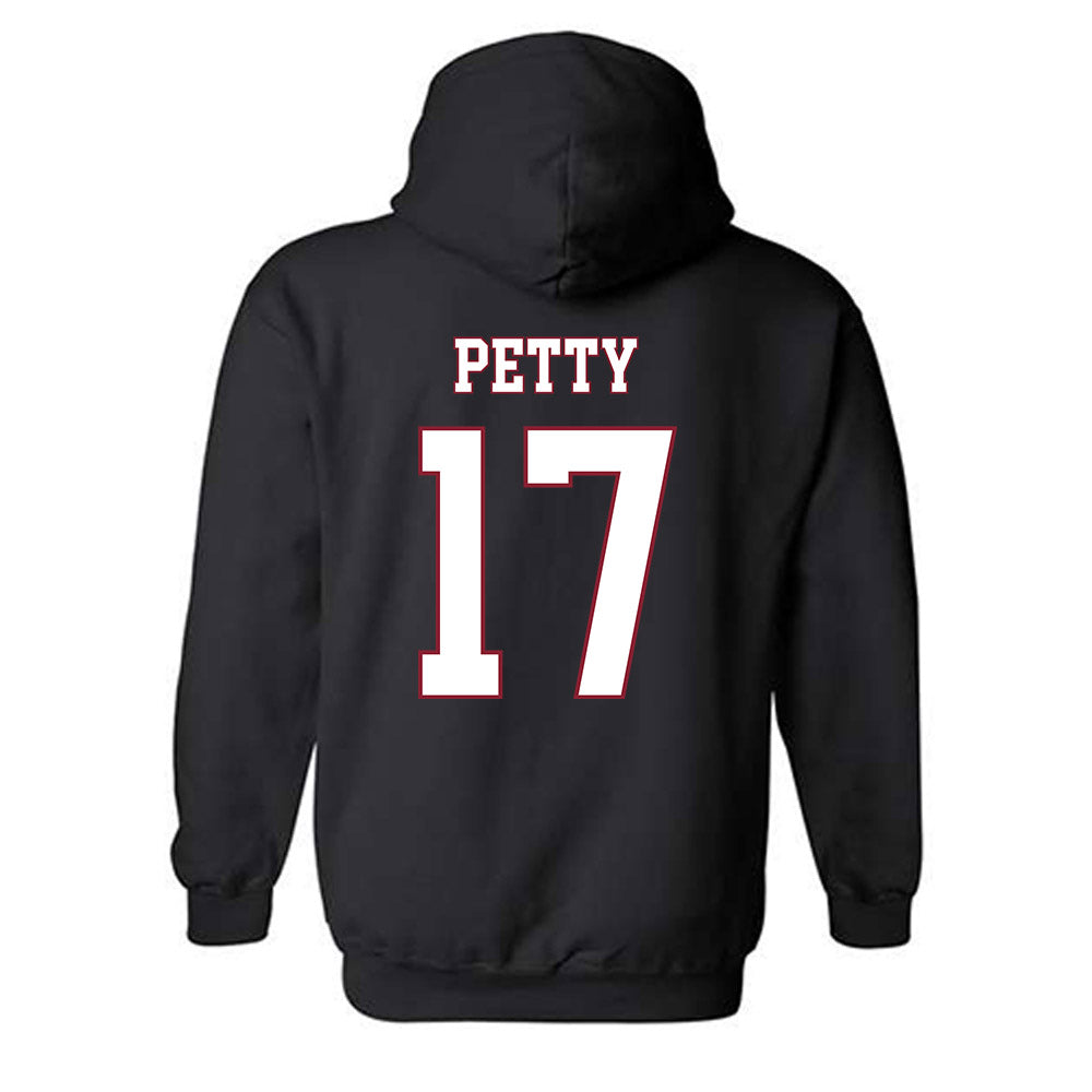 Troy - NCAA Football : Jace Petty - Classic Shersey Hooded Sweatshirt-1