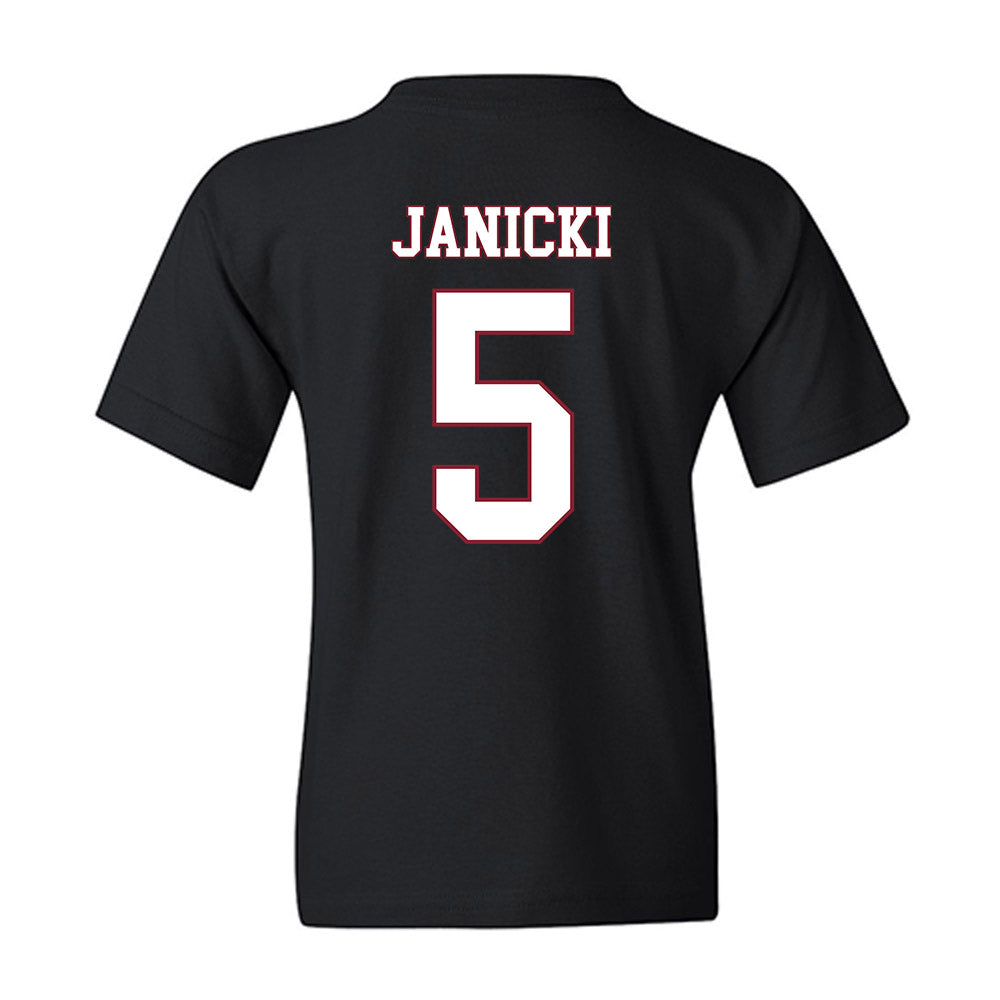 Troy - NCAA Baseball : James Janicki - Classic Shersey Youth T-Shirt-1
