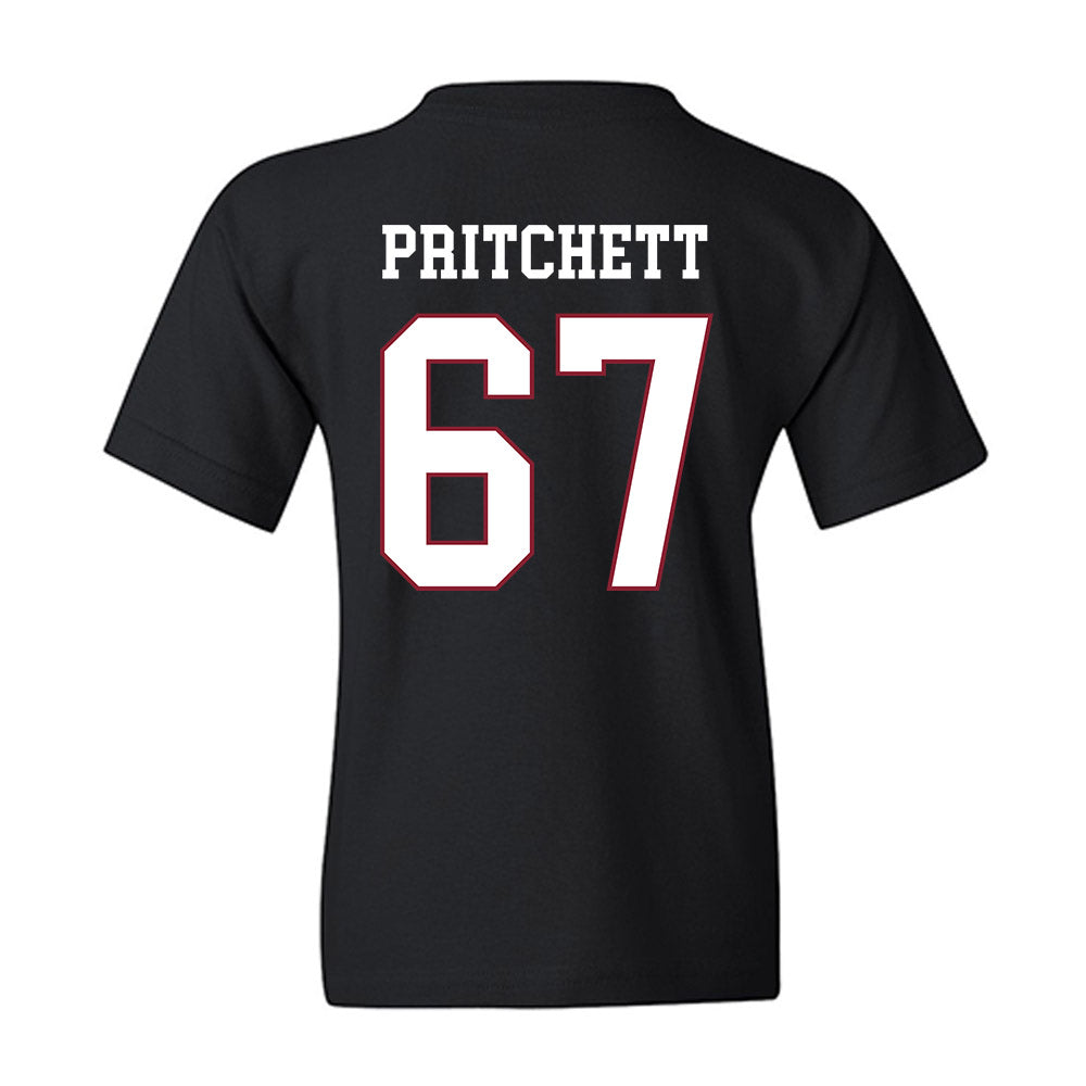 Troy - NCAA Football : Trinton Pritchett - Classic Shersey Youth T-Shirt-1