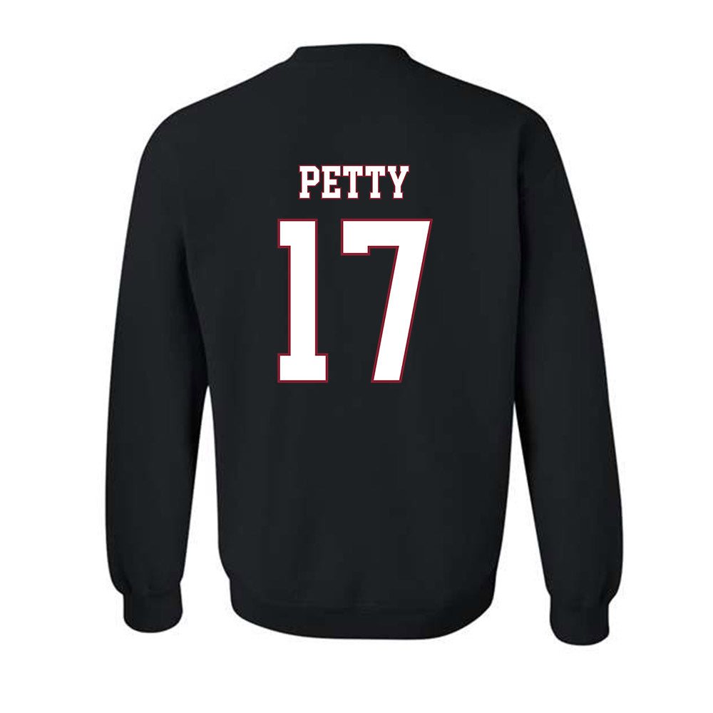 Troy - NCAA Football : Jace Petty - Classic Shersey Crewneck Sweatshirt-1