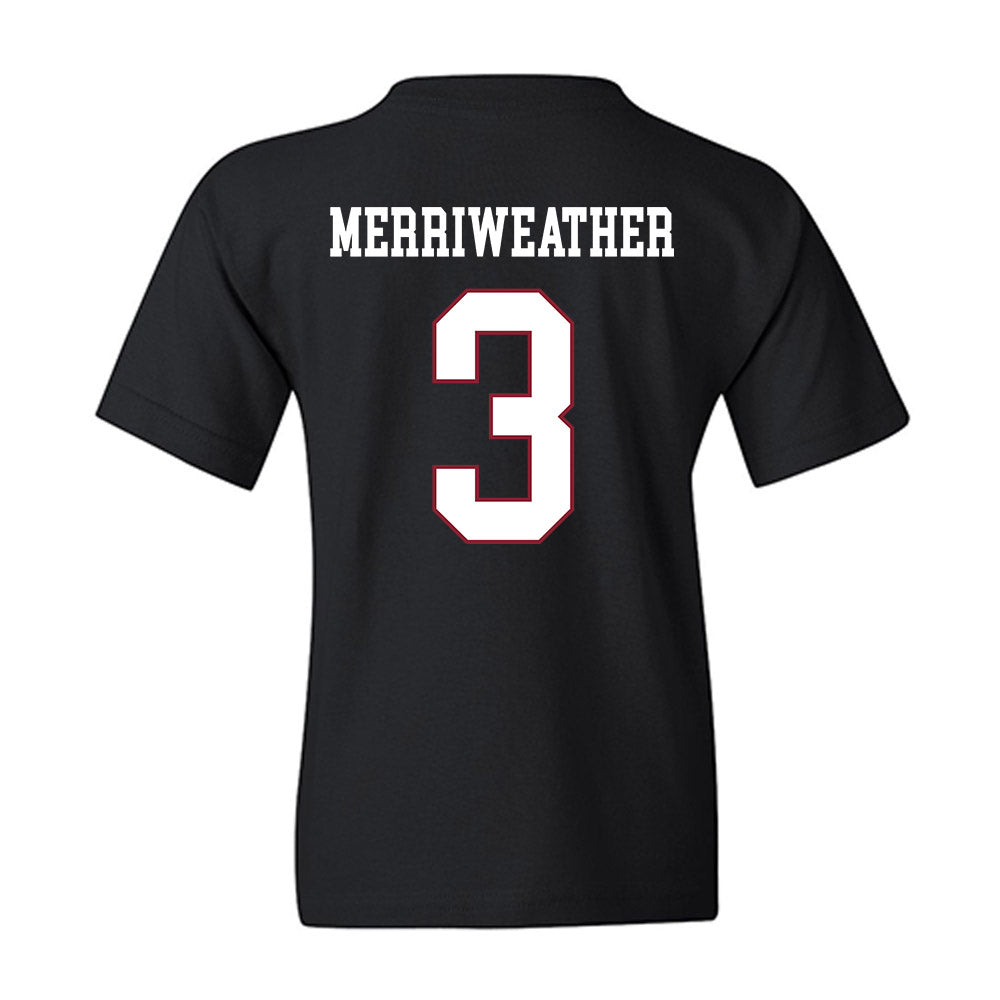 Troy - NCAA Football : Jaheim Merriweather - Classic Shersey Youth T-Shirt-1