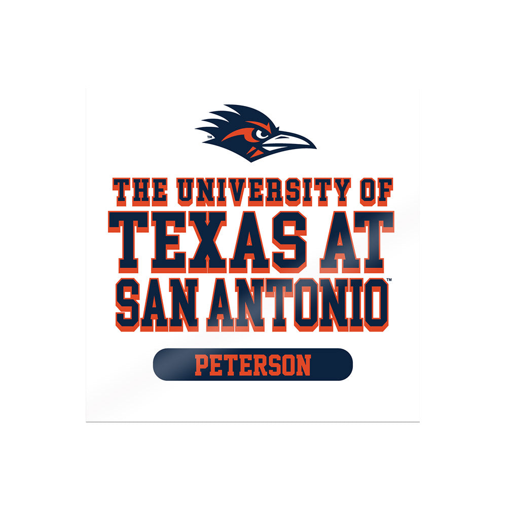 UTSA - NCAA Men's Basketball : Jayson Peterson - Sticker-0