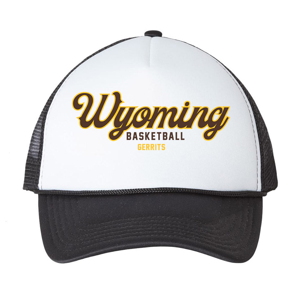Wyoming - NCAA Men's Basketball : Parker Gerrits - Trucker Hat-0