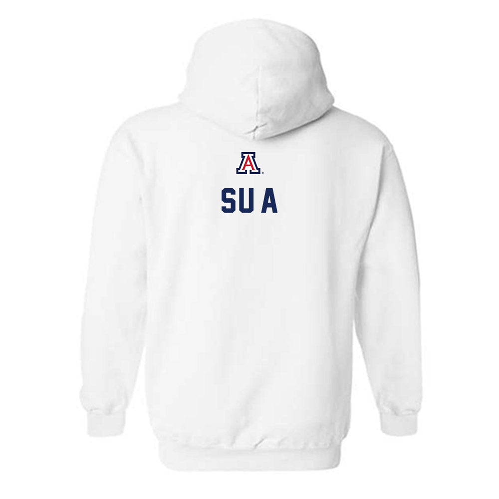 Arizona - NCAA Football : Leviticus Su'a - Sports Shersey Hooded Sweatshirt