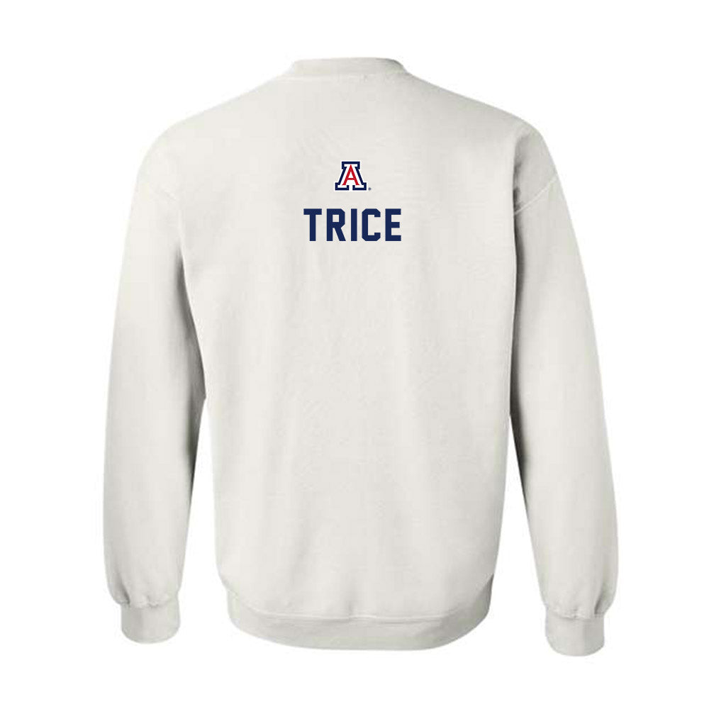 Arizona - NCAA Softball : Sereniti Trice - Sports Shersey Crewneck Sweatshirt-1