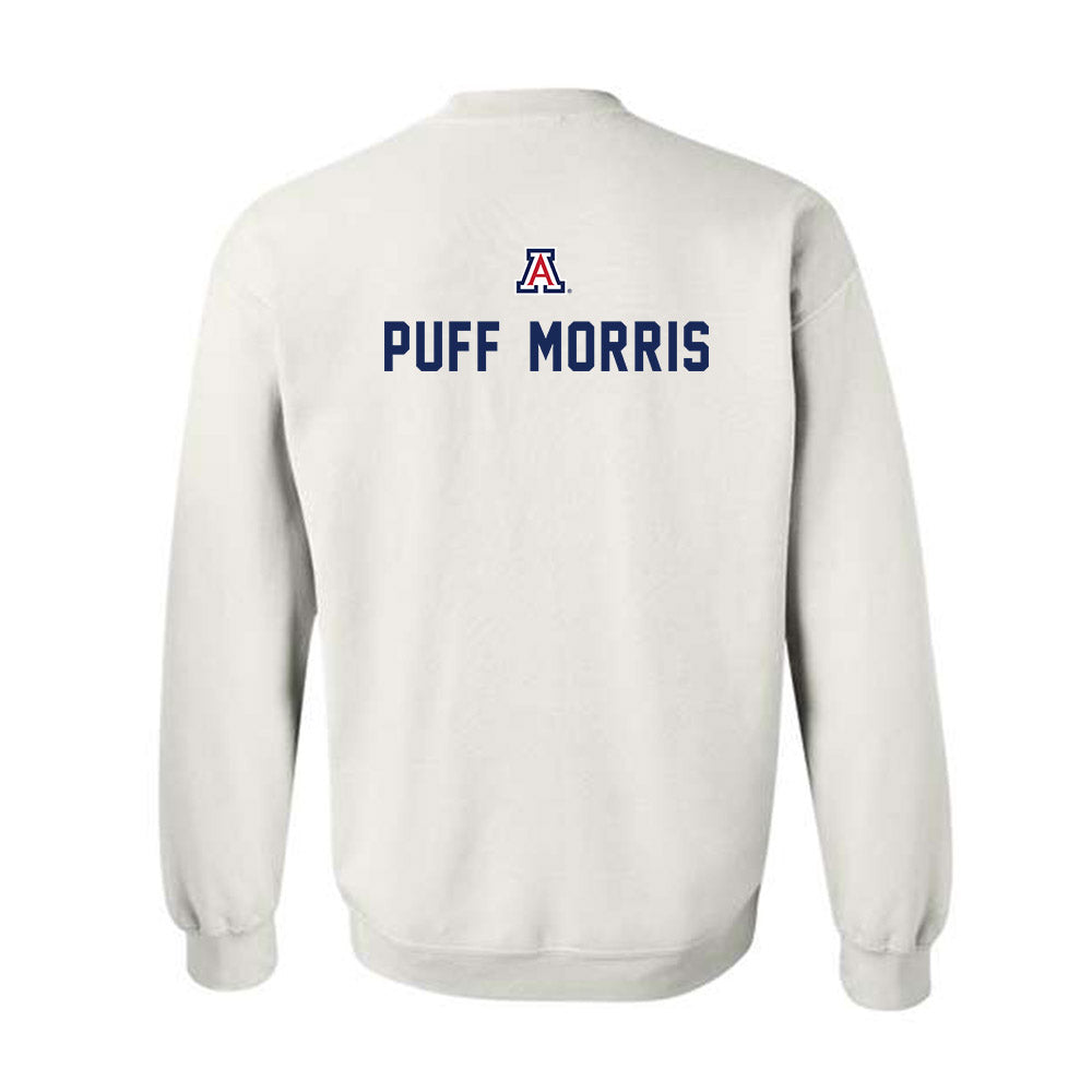 Arizona - NCAA Women's Basketball : Aliyahna "Puff" Morris - Sports Shersey Crewneck Sweatshirt-1