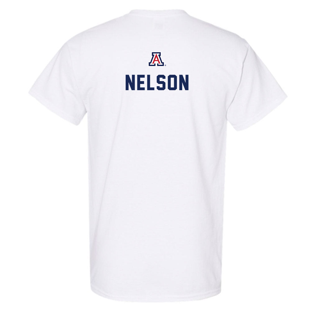 Arizona - NCAA Men's Basketball : Evan Nelson - Sports Shersey T-Shirt-1