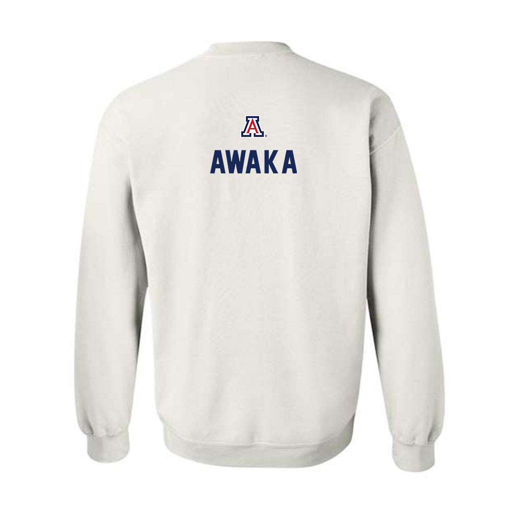 Arizona - NCAA Men's Basketball : Tobe Awaka - Sports Shersey Crewneck Sweatshirt-1