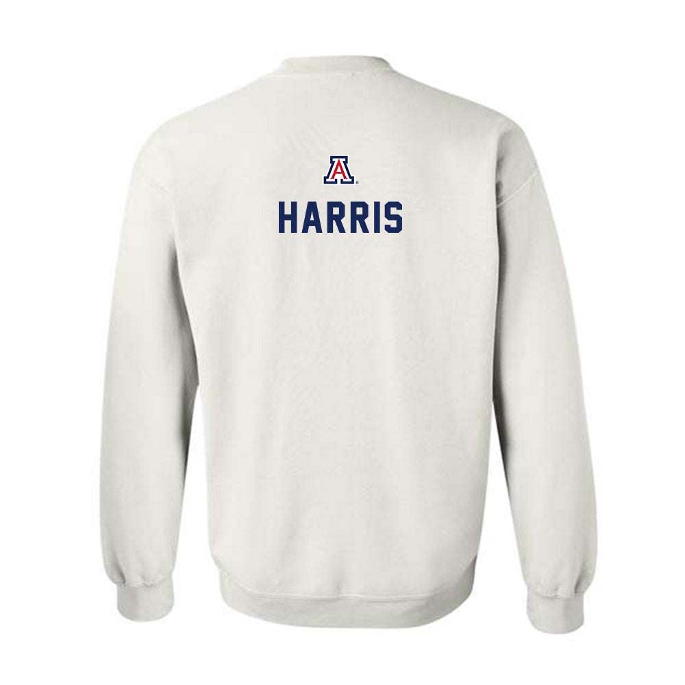 Arizona - NCAA Football : Keytrin Harris - Sports Shersey Crewneck Sweatshirt-1