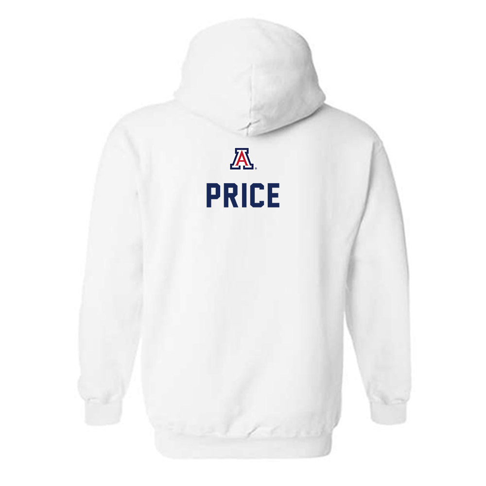 Arizona - NCAA Football : Johno Price - Hooded Sweatshirt