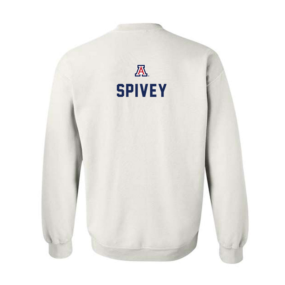 Arizona - NCAA Football : Kingston Spivey - Sports Shersey Crewneck Sweatshirt-1