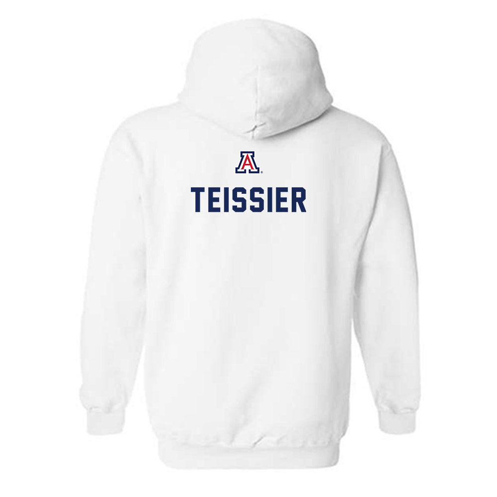 Arizona - NCAA Football : Lachlan Teissier - Sports Shersey Hooded Sweatshirt-1