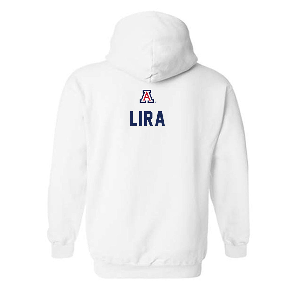 Arizona - NCAA Baseball : Tony Lira - Sports Shersey Hooded Sweatshirt-1