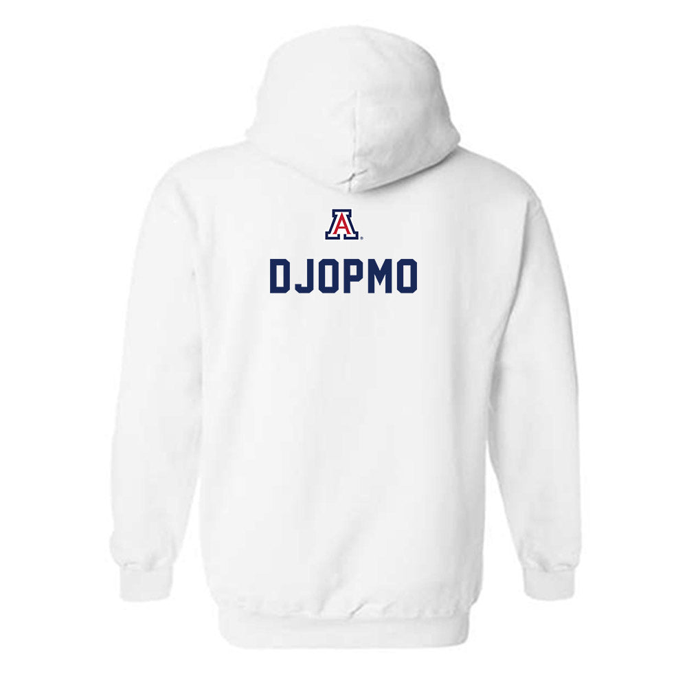 Arizona - NCAA Men's Basketball : Sven Djopmo - Sports Shersey Hooded Sweatshirt-1