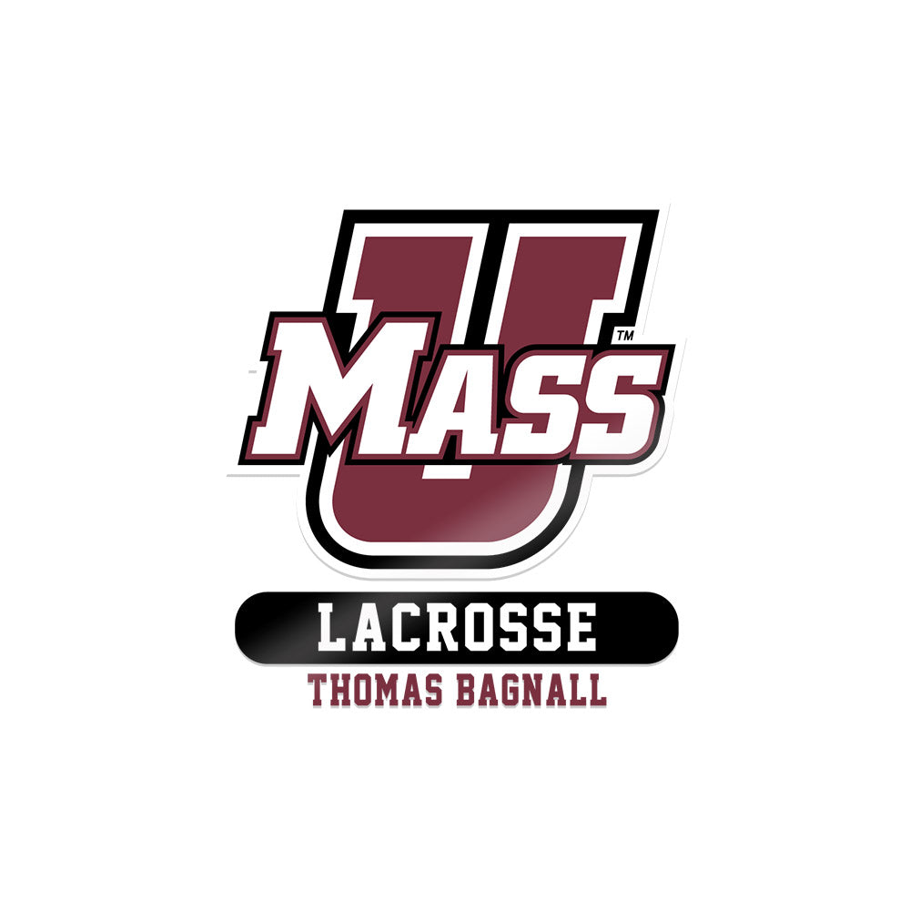 UMass - NCAA Men's Lacrosse : Thomas Bagnall - Sticker-0