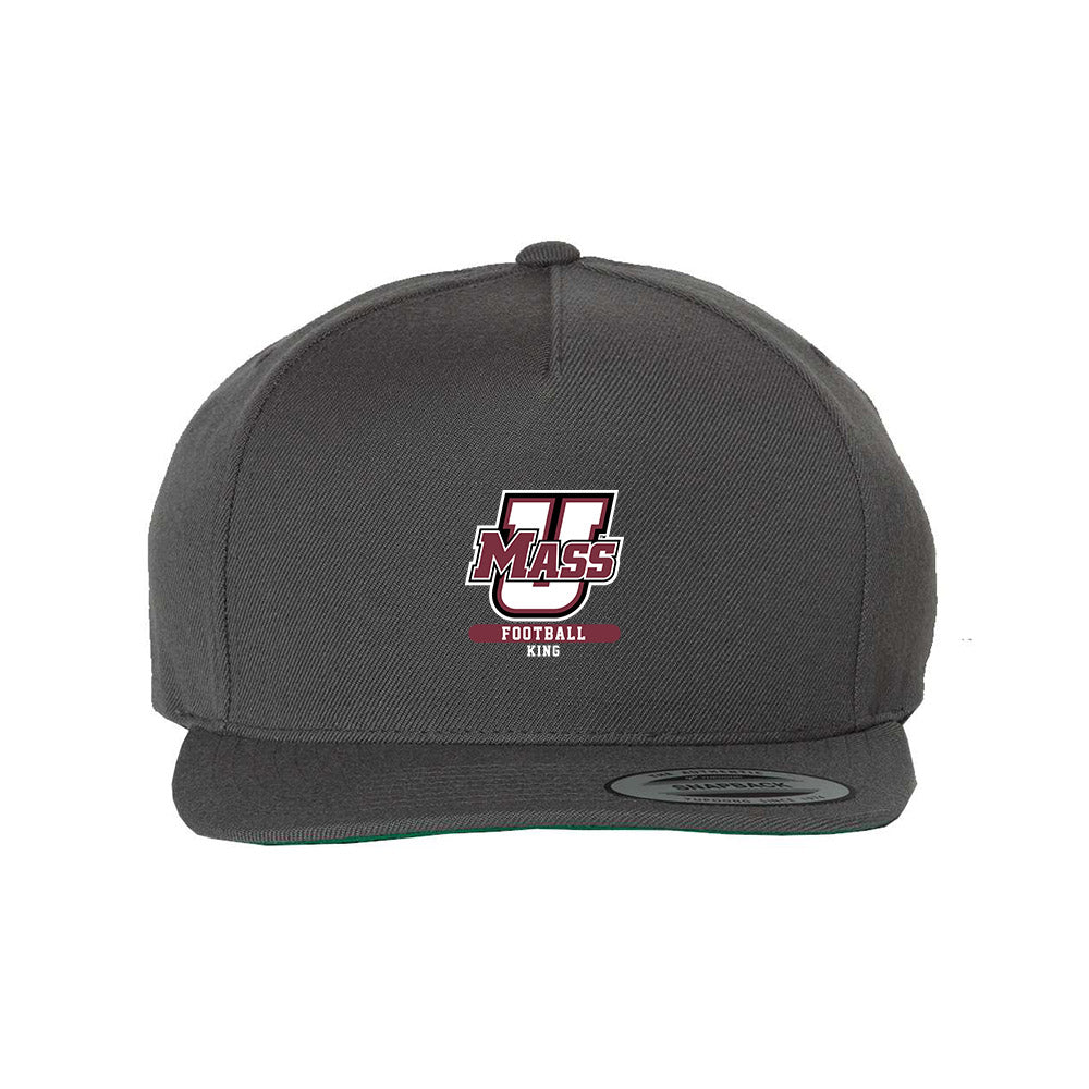 UMass - NCAA Football : Jaxon King - Snapback Hat