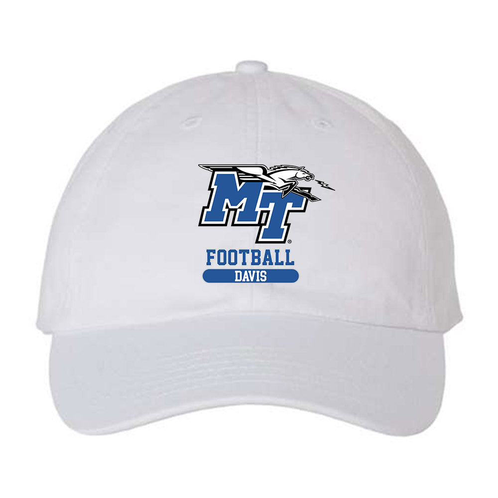 MTSU - NCAA Football : Chase Davis - Dad Hat-0